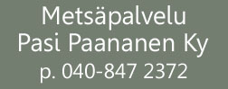 Metsäpalvelu Pasi Paananen Ky logo